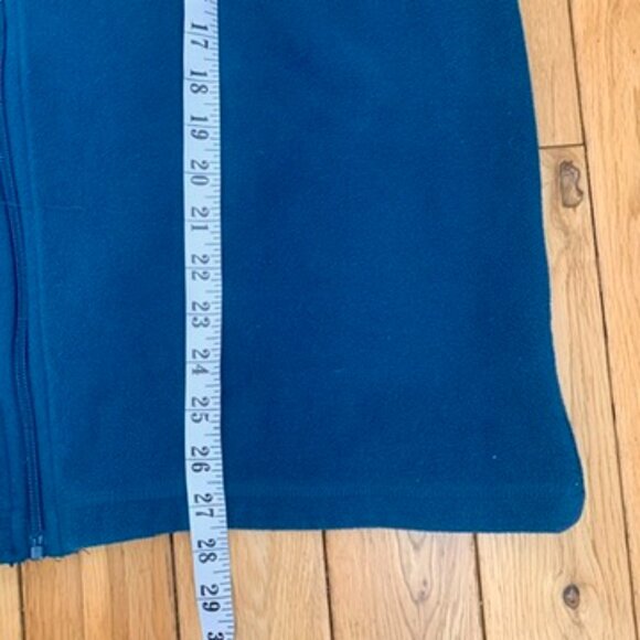 vintage old navy sweater Fleece Full Zip Men’s XL Blue Made In USA 90s 00s - Picture 5 of 5
